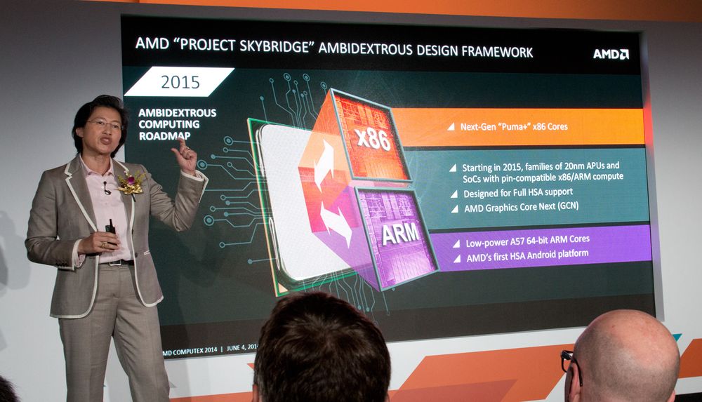 Lisa Su har stor tro på ARM og x86 i samme prosessorenhet.