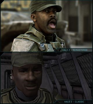Dei nye filmsekvensane i Halo 2 bringer historia til live på ein dramatisk mykje betre måte enn originalen.