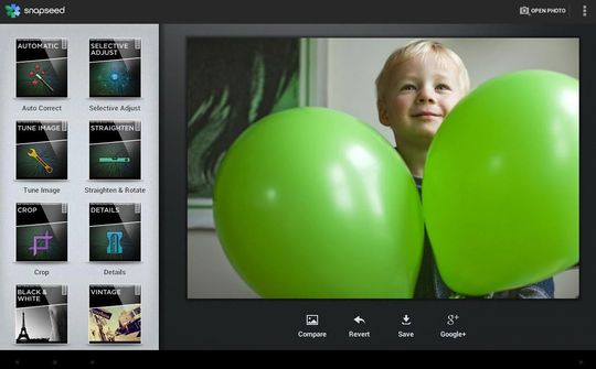 Snapseed fra velkjent Nik Software. .