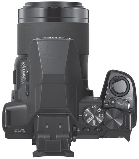 SP-100EE sett overfra.