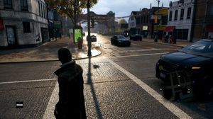 Watch Dogs med de fjernede effektene aktivert.