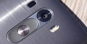 Kameraet i LG G3 fokuserer ved hjelp av laser.