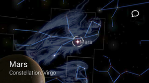 StarChart gir deg informasjon om alle de lysende prikene du har over deg.