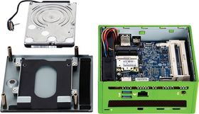 På innsiden har Gigabyte klart å integrere et GeForce GTX 760. Harddisk eller SSD følger dog ikke med.
