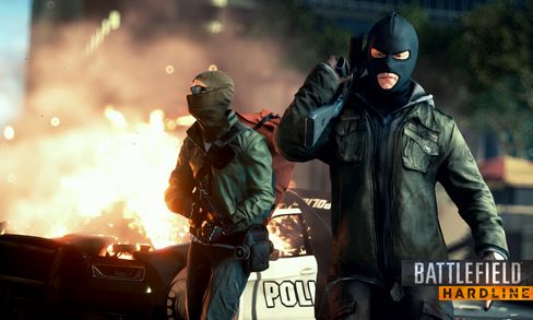 Hard kriminell aktivitet i Battlefield Hardline.