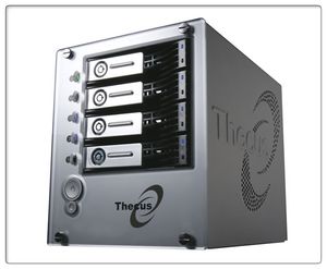 Thecus N4100 NAS S&oslash;lv