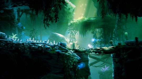 Ori and the Blind Forest har mye fokus på det visuelle.
