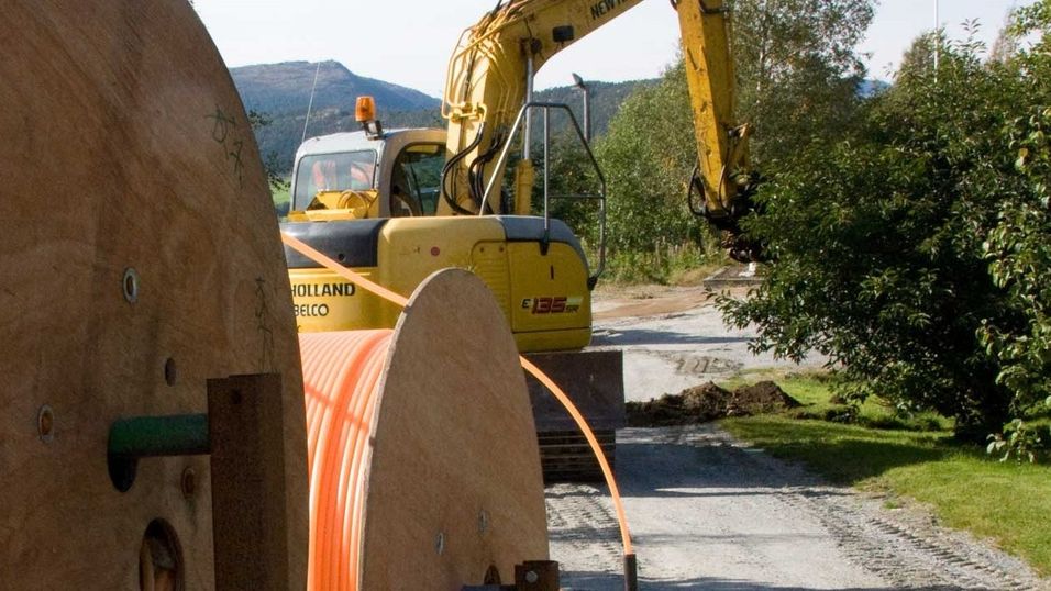 Norge er det landet i Europa der flest velger å koble seg til fiber hvis de har muligheten.