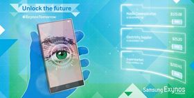 Samsungs egenproduserte systembrikker heter Exynos, og det er teamets Twitter-konto som nå viser at netthinnescanning kan være på vei.