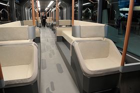 Komfort, ergonomi og teknologi står i fokus på innsiden.