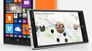 Microsoft Nokia Lumia 930 kjører Windows Phone 8.1.