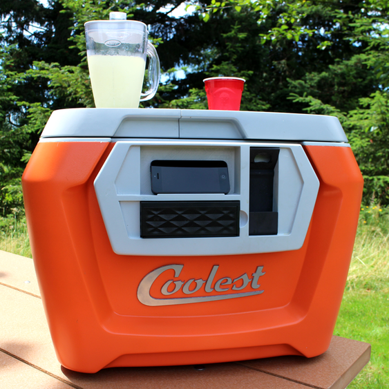 Blender er inkludert.