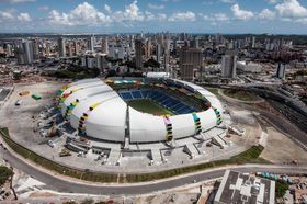 Arena das Dunas i Natal som leilighetskompleks.