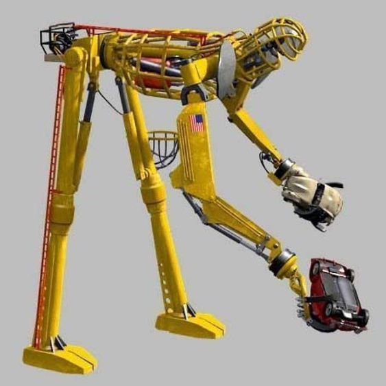 Robotens ben vil være ubevegelige.