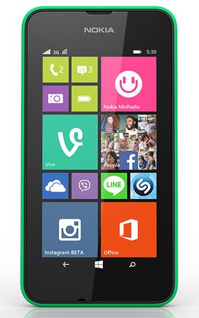 Lumia 530 er ifølge Microsoft den billigste Lumia-telefonen noensinne. Den kunne måttet konkurrere mot Nokia X-modeller til omtrent samme pris.