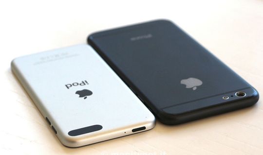 Slik tror vi iPhone 6 vil se ut. Den kommer kanskje i to størrelser.