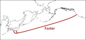 Kabelen skal gå mellom USAs vestkyst og Japans østkyst.