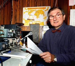 KLAGET: Radioamatør Patrice Bardoz.