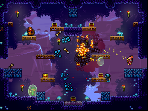 Towerfall Ascension vil få Share Play-funksjonalitet. (Skjermbilde: .