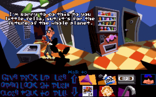 Trekløveret jobbet sammen på blant annet Day of the Tentacle.