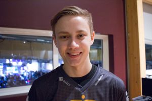 Martin «Rekkles» Larsson vant pris. Bildet er fra DreamHack Winter 2013.