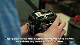 Slik så riggen med seks GoPro-kameraer ut.