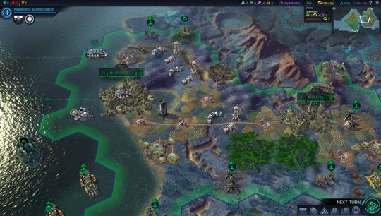 Civilization-spillere vil raskt kjenne igjen oppsettet. (Bilde: 2K).