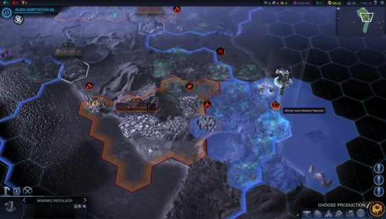 Satellitter blir en helt ny spillmekanikk i Beyond Earth. (Bilde: 2K).