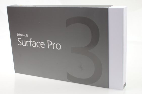 Microsoft Surface Pro 3 i innpakket tilstand.
