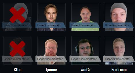 Disse Counter-Strike-kommentatorene er videre.