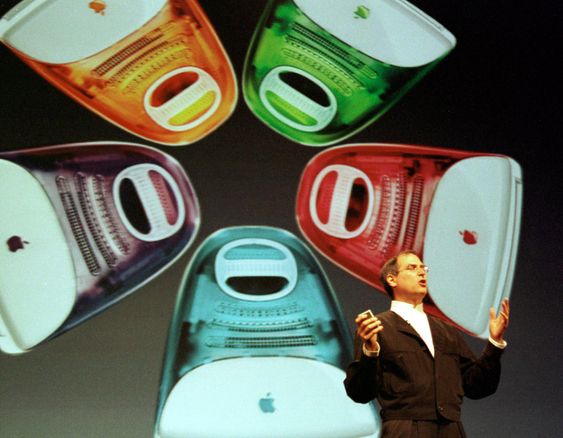 Steve Jobs presenterer iMac G3.