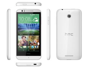 HTC Desire 510 fås i både mørk grå og hvit.