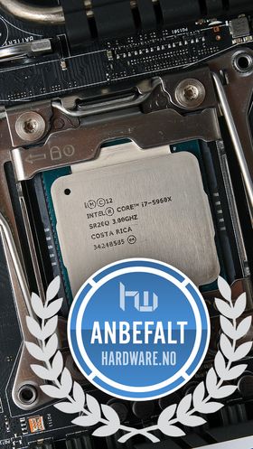 Anbefales: Intel Core i7 4960X.