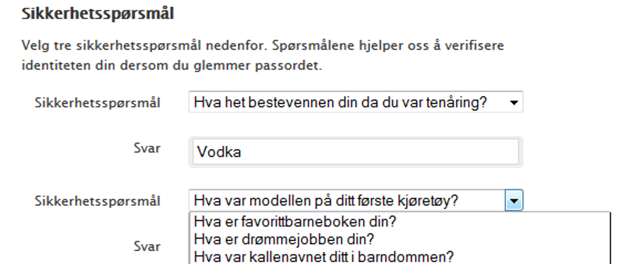 Reinspikka løgn! (Jeg hadde ingen venner.)