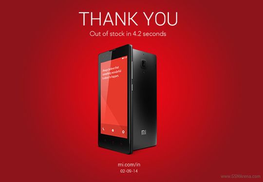 Slik takket Xiaomi for oppmerksomheten.