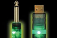 Plugg gitaren i USB-porten