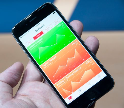 Som mange andre mobilprodusenter satser også Apple på helse.