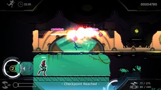 Brytere finnes både inne og ute i hvert nivå. (Skjermbilde: FuturLab/Sony Computer Entertainment).