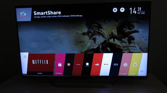 WebOS er blant de beste brukergrensesnittene til TV etter vår mening. .