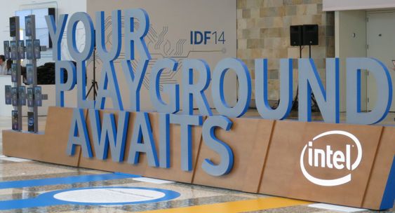Intel frir til utviklerne under IDF.