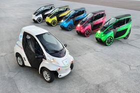 Toyota har et fargerikt el-fellesskap.