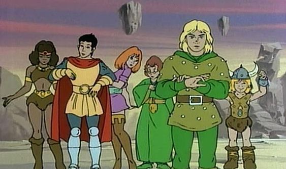 Dungeons & Dragons fikk sin egen tegnefilmserie i samarbeid med Disney.