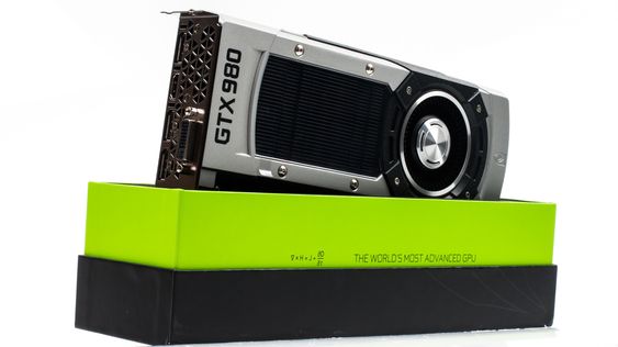 Vårt testeksemplar av nye Nvidia GeForce GTX 980 kom i en riktig så lekker innpakning.