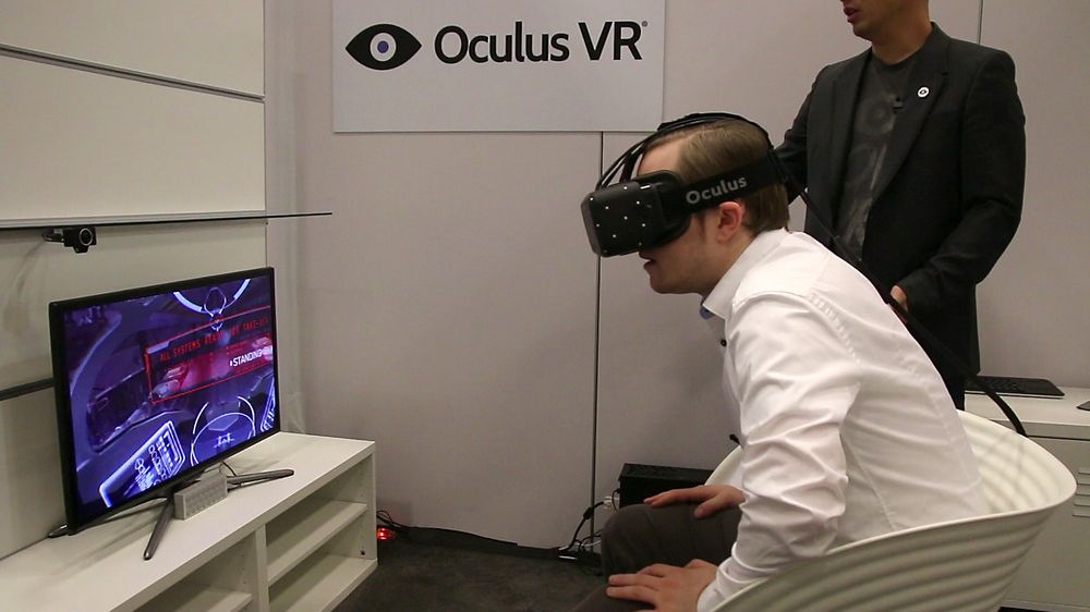 VR-brillene Oculus Rift har gjort kjempesuksess på Kickstarter.