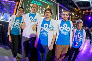 Her er Cloud 9-laget fotografert etter at de sikret seg VM-plassen.