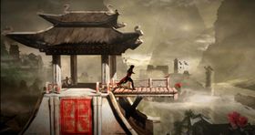 Assassin's Creed Chronicles: China byr på ein visuell stil inspirert av kinesiske måleri.