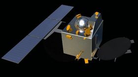 Slik ser den indiske Mars-satellitten ut.