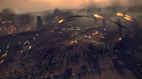 Krig og død i Total War: Attila.