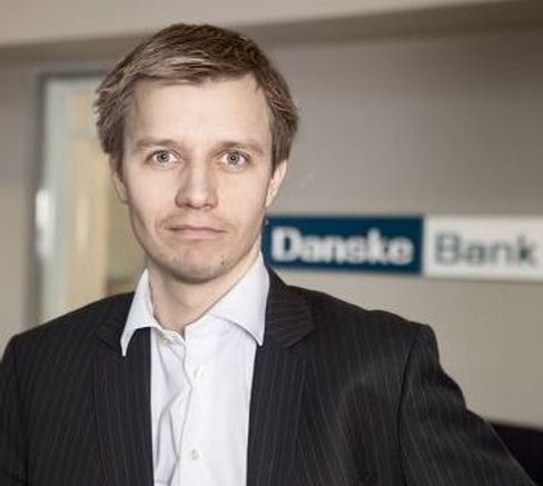Kommunikasjonsdirektør Stian Arnesen i Danske Bank.