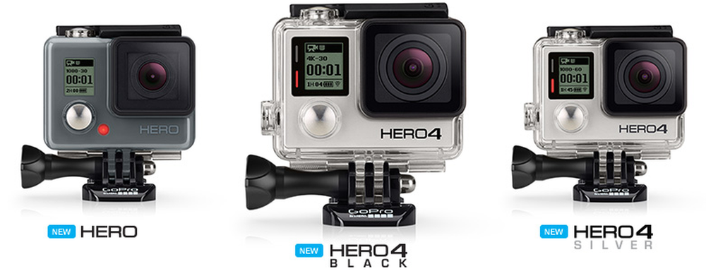 Hero, Black og Silver.